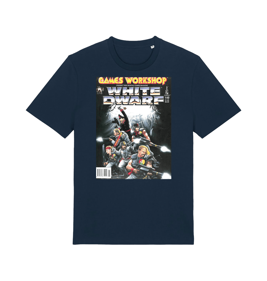 French Navy Printed T-shirt Front